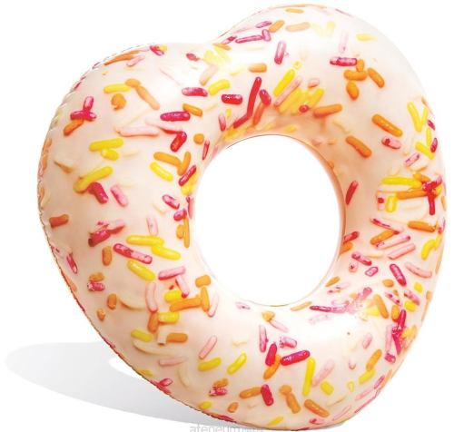 Koło do pływania - Donut Serce - Intex