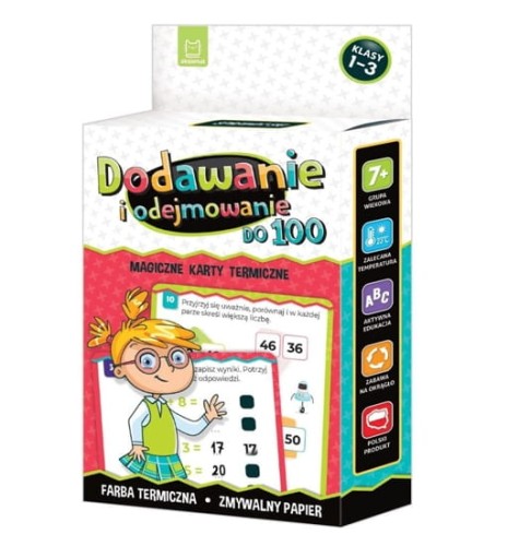 Aksjomat. Dodawanie i odejmowanie do 100 Magiczne karty