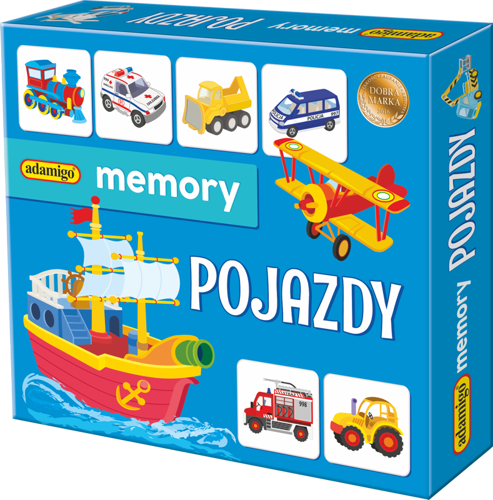 Adamigo Memory Pojazdy