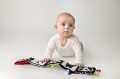 Mom's Care Niebieska książeczka sensoryczna