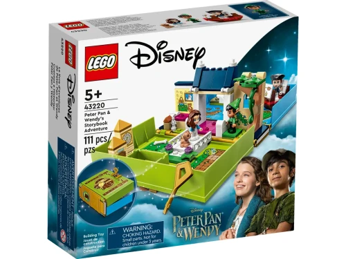 LEGO Książka z przygodami Piotrusia Pana i Wendy 43220