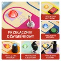 TOPBRIGHT Drewniana tablica manipulacyjna z przełącznikami 36 mies.+