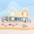 TOPBRIGHT Drewniana zabawka edukacyjna Nauka liczenia na palcach +3lata