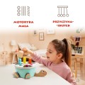 TOPBRIGHT Gra motoryczna Żółw Drewniana wbijanka +18 mies