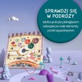 TOPBRIGHT Labirynt magnetyczny Fantastyczny jednorożec +3latka