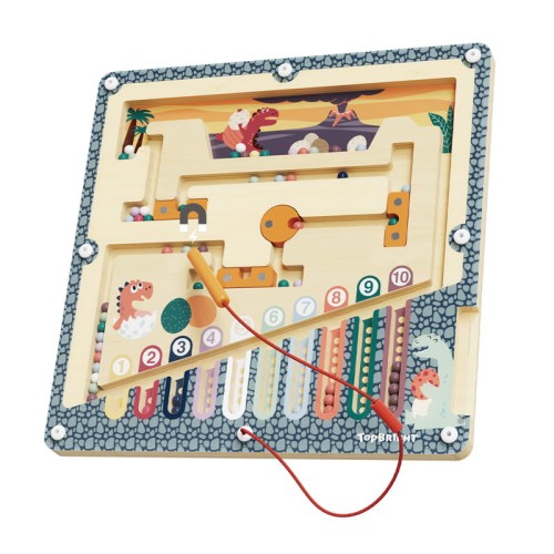 TOPBRIGHT Labirynt magnetyczny Jaja dinozaura +3latka
