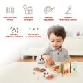 TOPBRIGHT Zabawka edukacyjna do nauki liczenia Liczę owoce +3latka