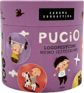 Pucio. Logopedyczne memo języczkowe ZABAWA EDUKACYJNA