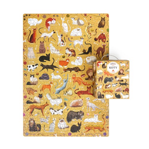 Puzzlove CzuCzu Koty 1000el puzzle rodzinne
