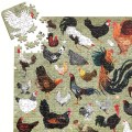 Puzzlove CzuCzu Kury 1000el puzzle rodzinne