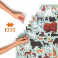 Puzzlove CzuCzu Psy 1000el puzzle rodzinne