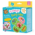 Aksjomat Co pasuje? Pory roku. Puzzle + książeczka