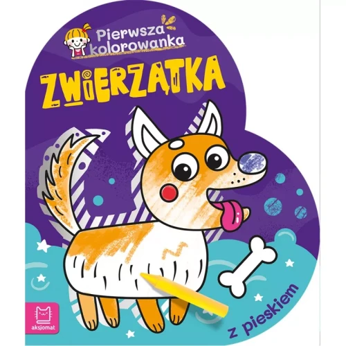 Aksjomat Zwierzątka. Pierwsza kolorowanka z pieskiem