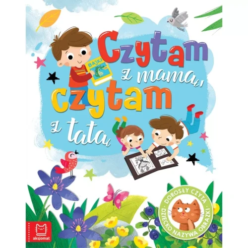 Aksjomat Czytam z mamą, czytam z tatą Niebieska