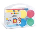 Farby do malowania palcami 4x100g + akcesoria ZESTAW - PRIMO