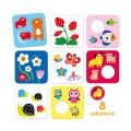 CzuCzu Puzzle kontrastowe Tu pasuje +12mies