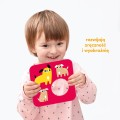 CzuCzu Puzzle kontrastowe Tu pasuje +12mies