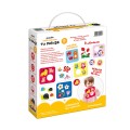 CzuCzu Puzzle kontrastowe Tu pasuje +12mies