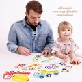 CzuCzu Puzzle progresywne Pojazdy na budowie +2latka