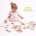 CzuCzu Puzzle Progresywne Zwierzątka w lesie 2+