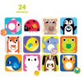 CzuCzu Puzzle z dziurką Maluchy 18m+