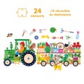 CzuCzu Moto puzzle Traktor 3+ 24el.