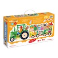 CzuCzu Moto puzzle Traktor 3+ 24el.