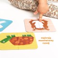 CzuCzu Nasi Przyjaciele Puzzle na cztery 2+ 20el.