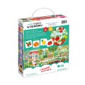 CzuCzu Puzzle Co rośnie w ogródku 3+ 4+ 40el.