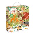 CzuCzu Dzikie puzzle Las 3+ 40el.
