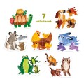 CzuCzu Moje pierwsze puzzle Maluchy 2+ 28el.