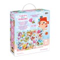 CzuCzu Magiczne puzzle Syrenki 4+ 60el.