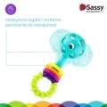 SASSY Grzechotka sztanga zabawka sensoryczna 0 m+