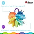 Sassy Zawieszka do wózka Pluszowy kwiat 0 mies.+