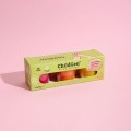 ChildGen Naturalna ciastolina w słoiczkach - zestaw TRIO: Żółty, Różowy, Pomarańczowy