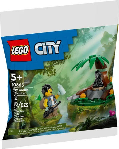 Lego CITY 30665 Spotkanie z malym gorylem