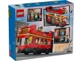 Lego CITY 60407 Autokar czerwony piętrowy