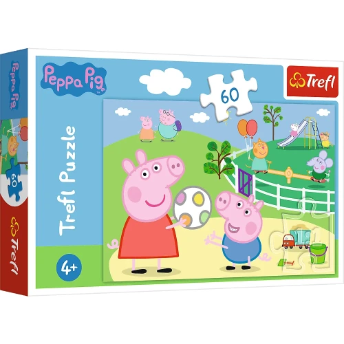Trefl Puzzle 60 Zabawy w gronie przyjaciół