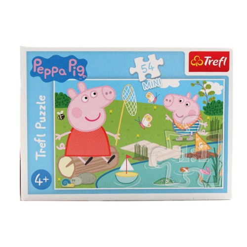 Trefl Puzzle 54 mini Wesoły dzień Świnki Peppy 1