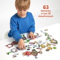 CzuCzu Puzzle kreatywne Robot Lab +3latka