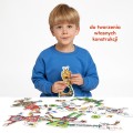 CzuCzu Puzzle kreatywne Robot Lab +3latka