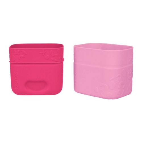 b.box Silikonowe pojemniczki na przekąski, 2 szt Berry