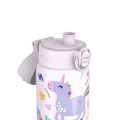 ION8 Butelka stalowa 400ml Unicorn Jednorożce
