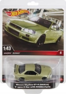 Hot Wheels Premium Nissan Skyline GT-R (BNR34)