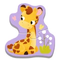 TREFL Puzzle Baby Classic - Bobaskowe zwierzątka