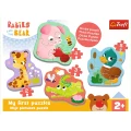 TREFL Puzzle Baby Classic - Bobaskowe zwierzątka