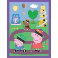 Trefl Puzzle 2w1 + memos Radosne chwile ze Świnką Peppą