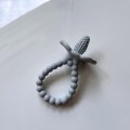 RazBaby Gryzak silikonowy Soczysta Malina Plus szary