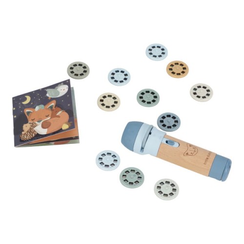 Little Dutch Latarka projektor z bajkami Błękit