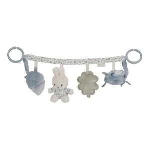 Miffy Zawieszka interaktywna do wózka/fotelika Lucky Leaves Little Dutch 